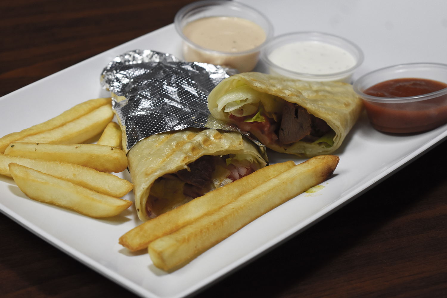 Lamb Shish Wrap